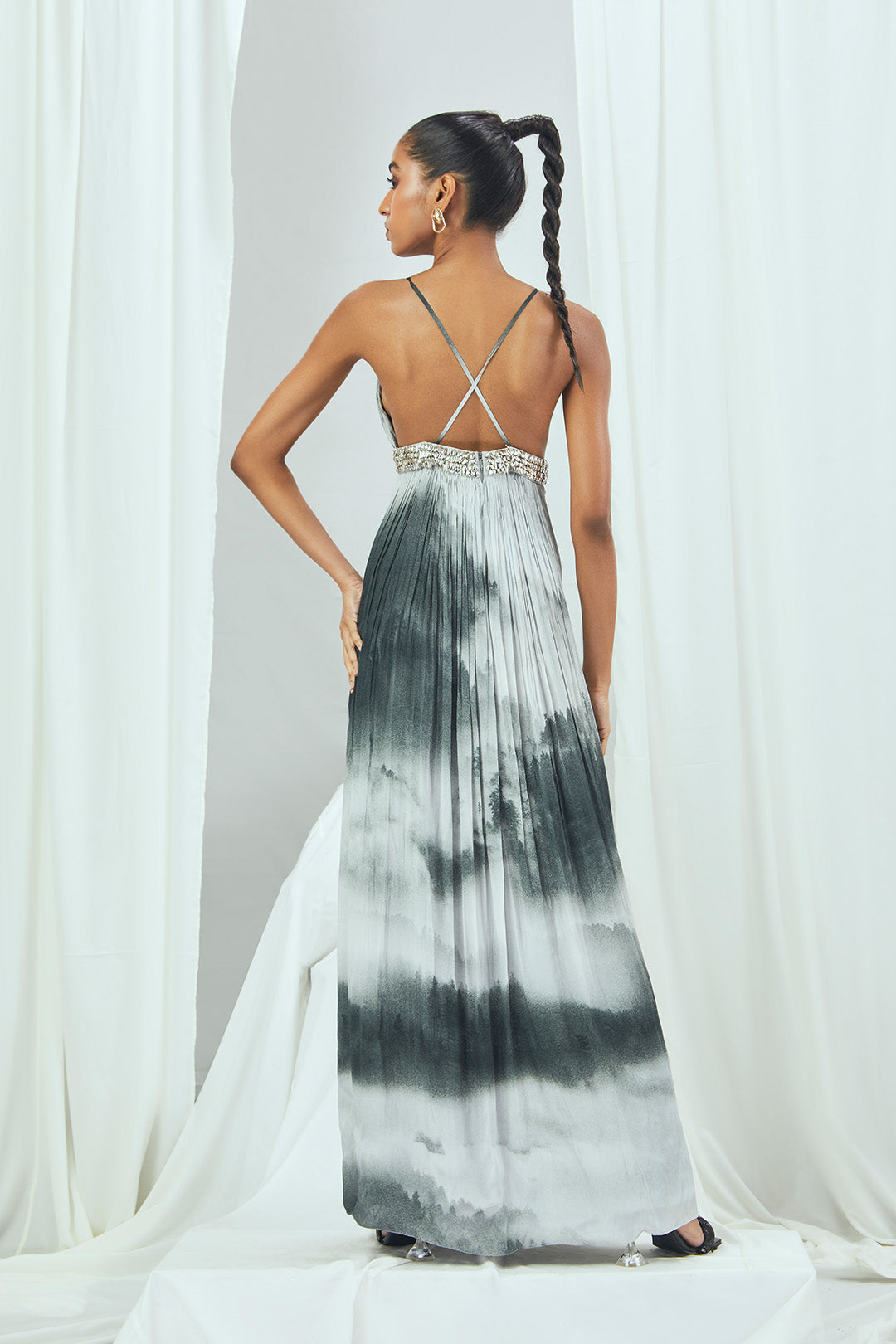 Printed Slip Dress