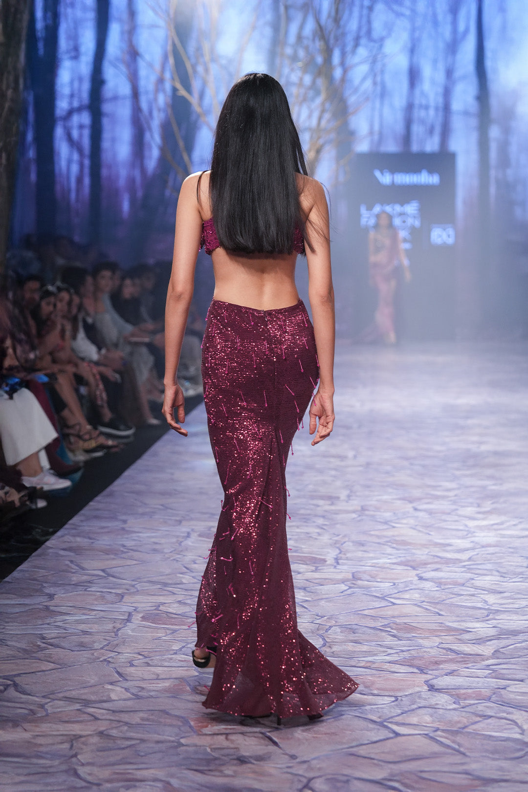 Cutout Tassle Gown