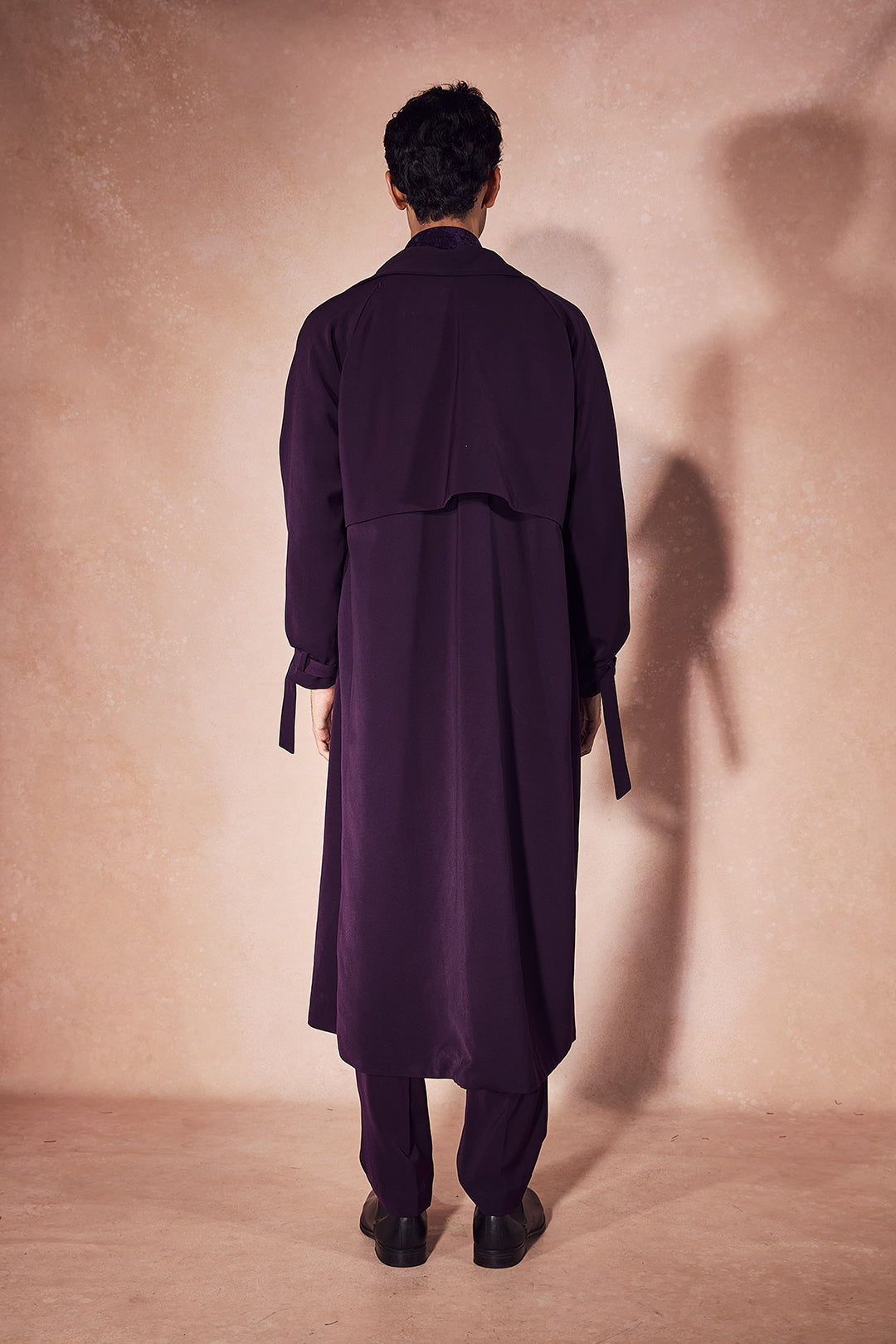 Plum Trench Set