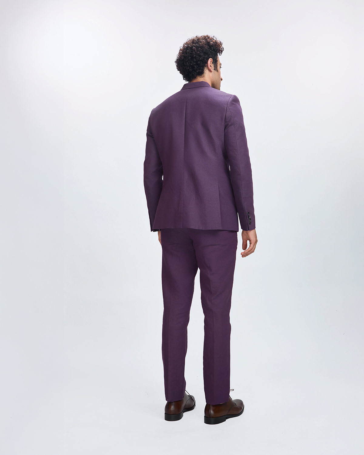 Plum Elegance Blazer Set