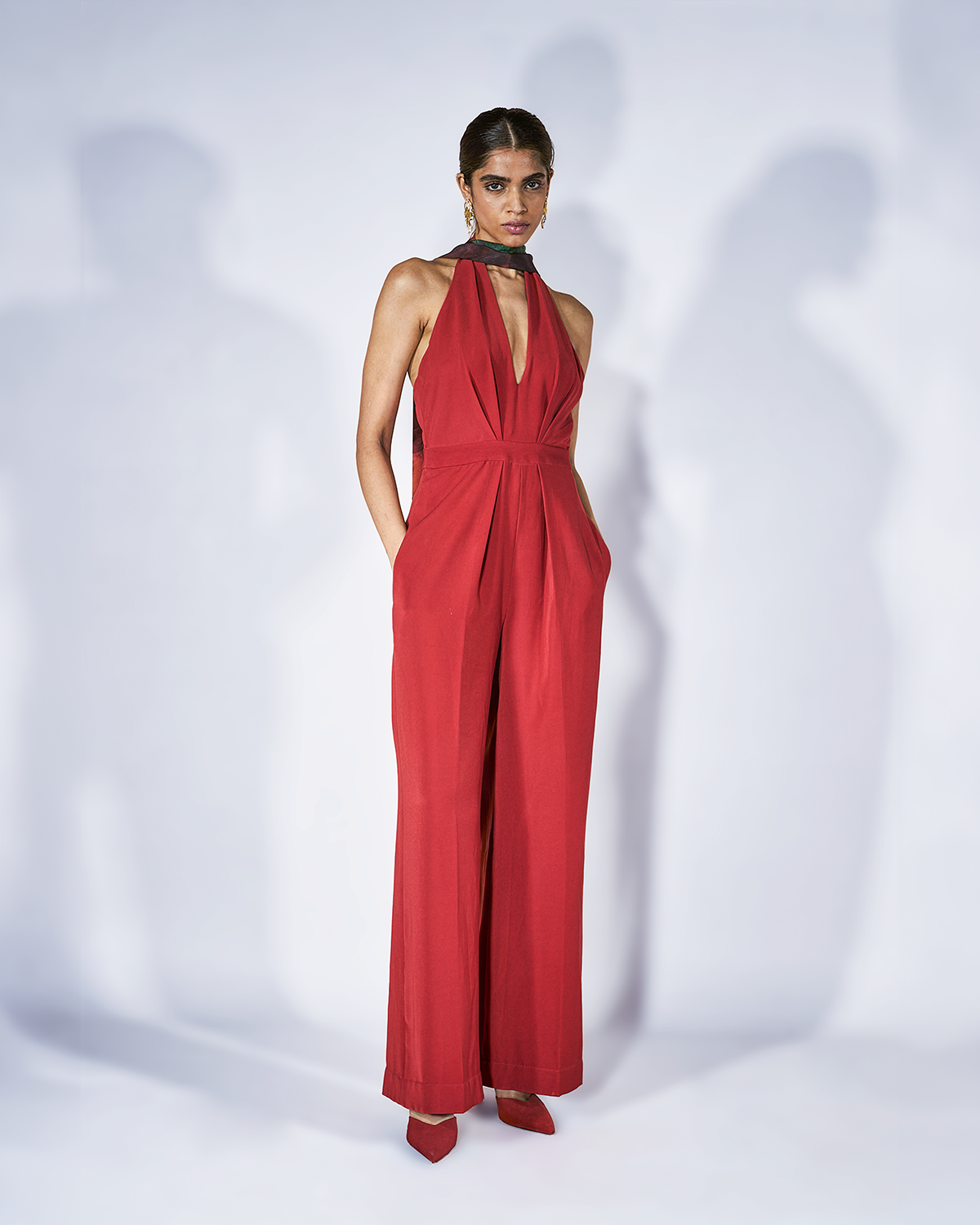 Flame Orange Jumpsuit