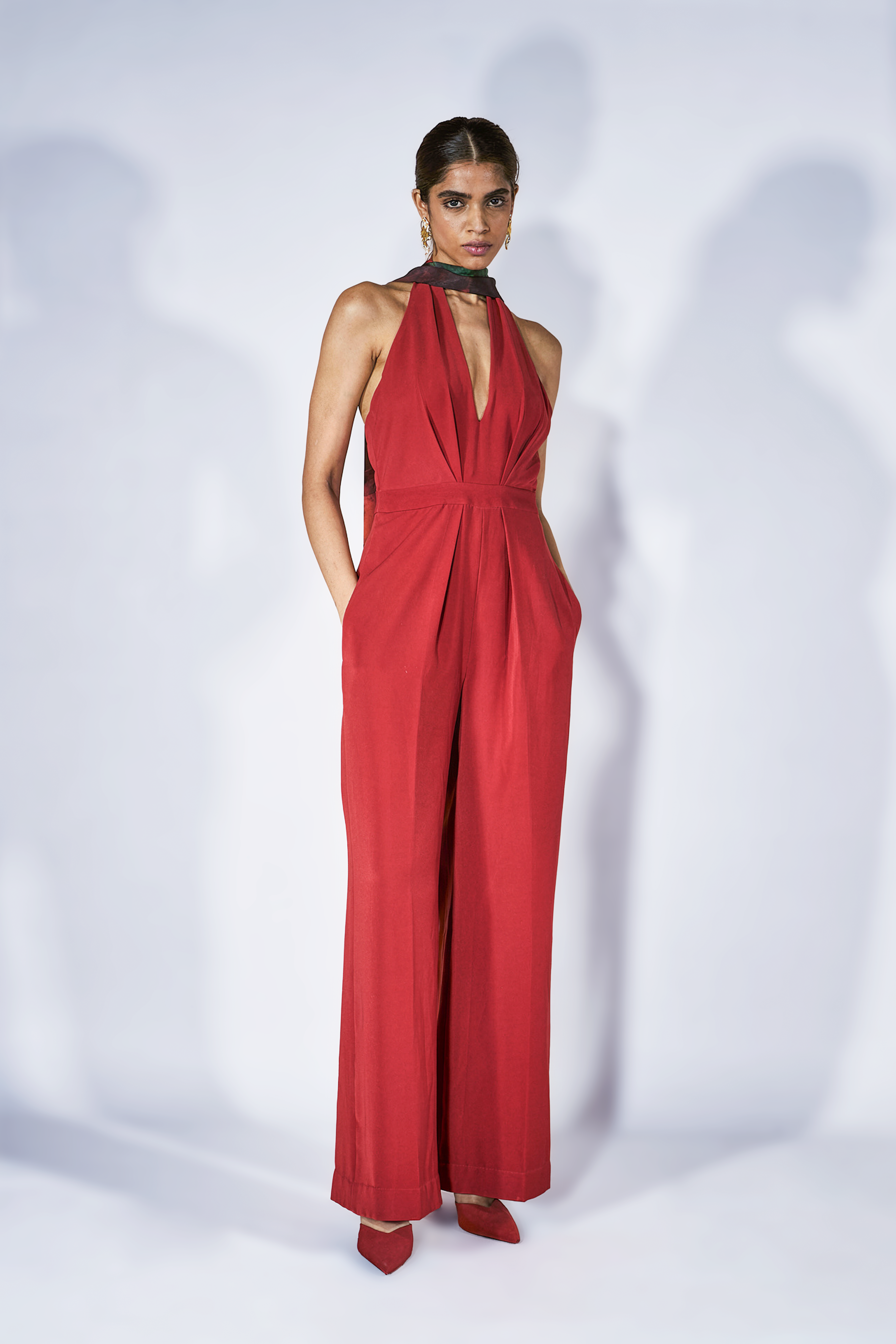 Flame Orange Jumpsuit