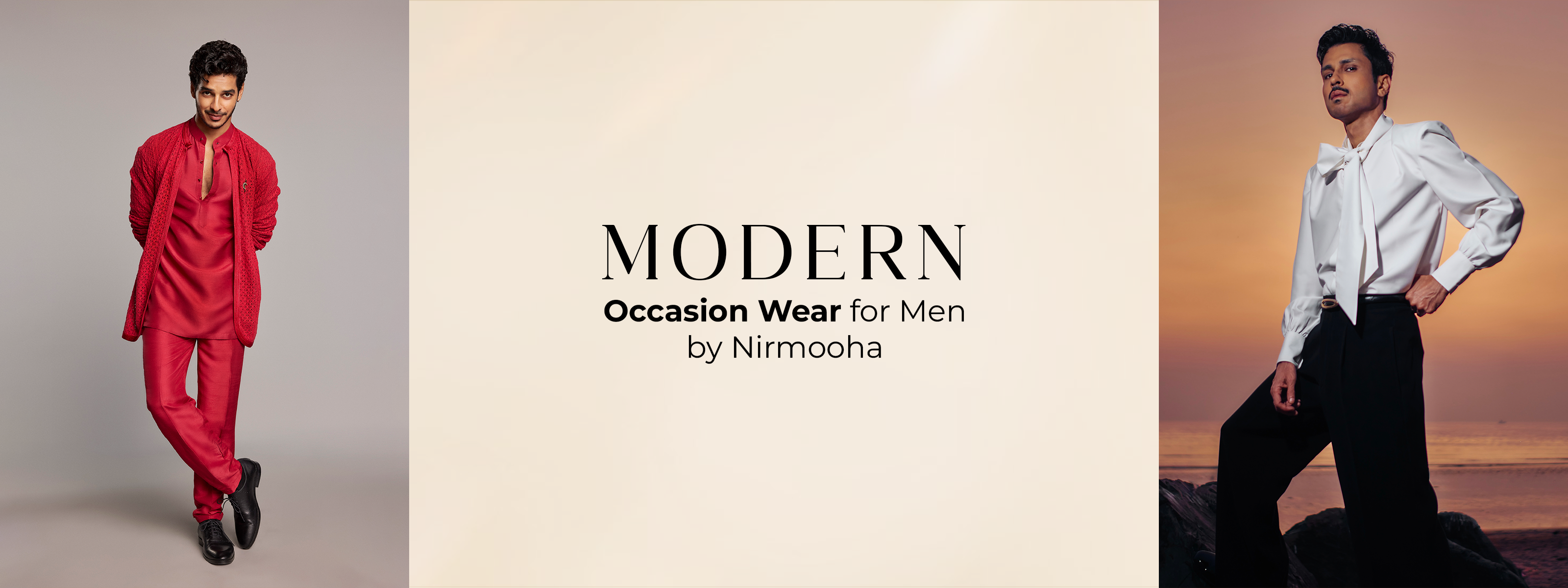 Celebrity Menswear: Modern Occasion Wear by Nirmooha
