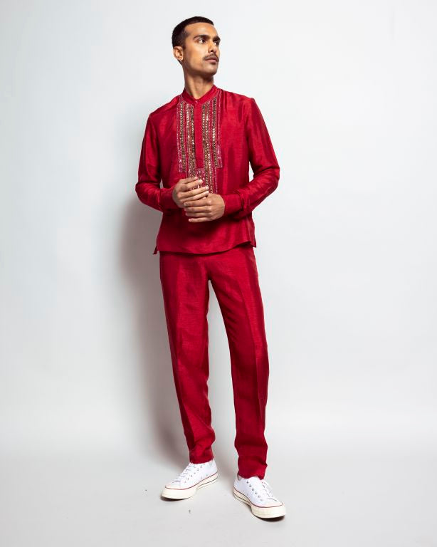 Yoke Embroidered kurta