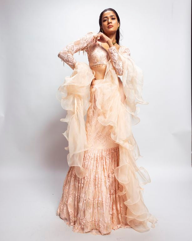 Chantilly Ruffle Ensemble