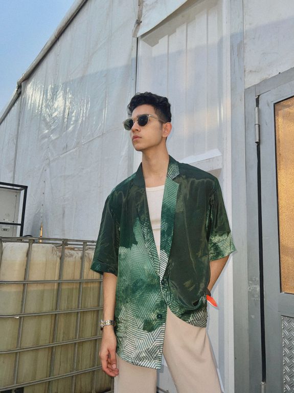 Printed Hawaiian Shirt