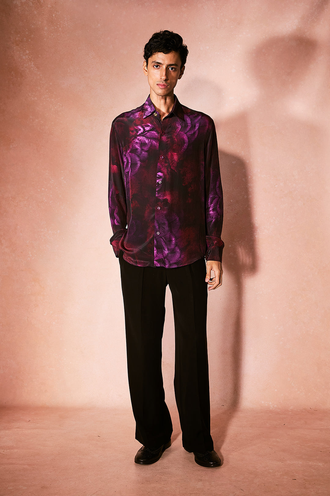 Plum Shirt Set