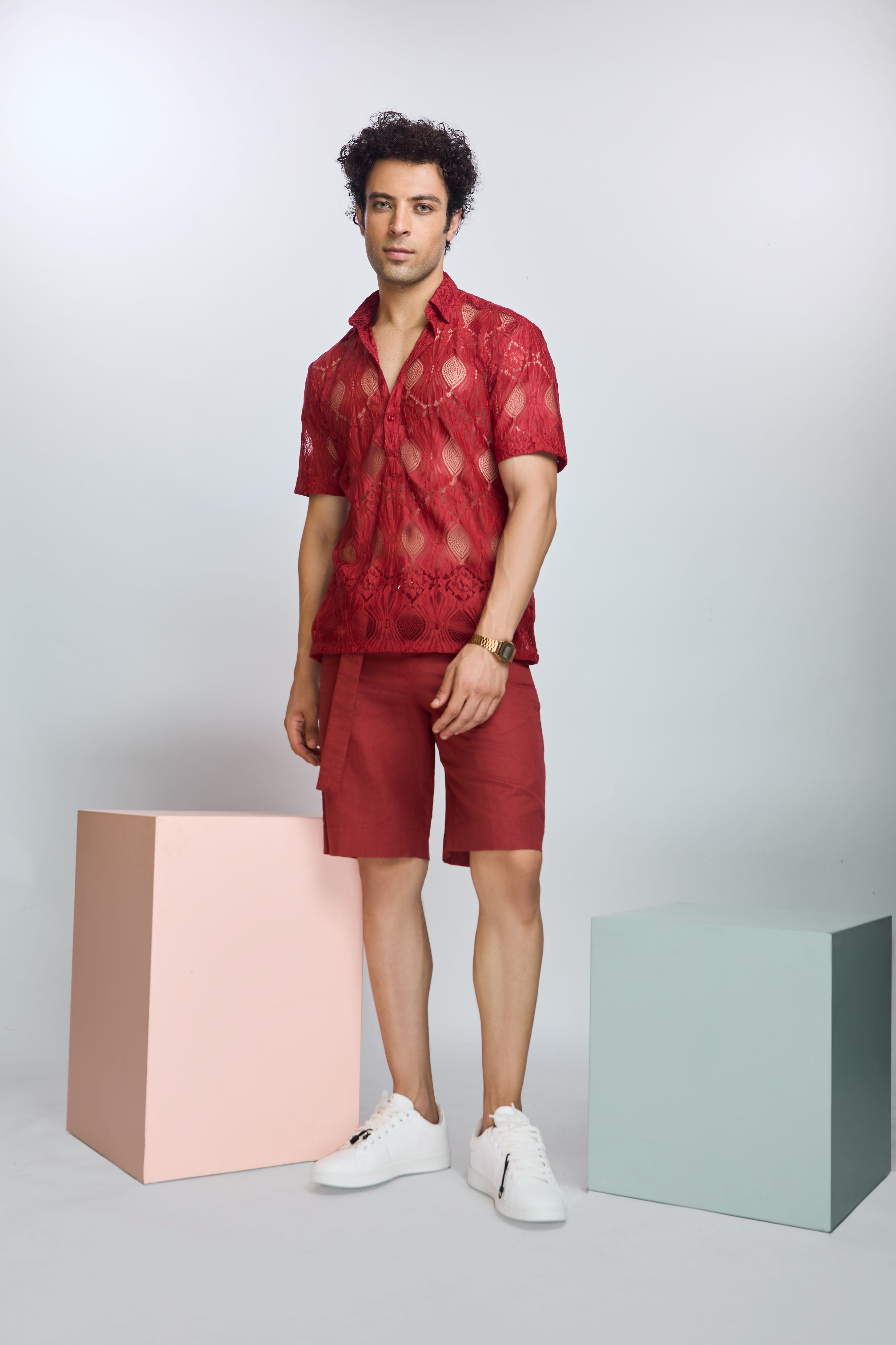 Shorts with Belt