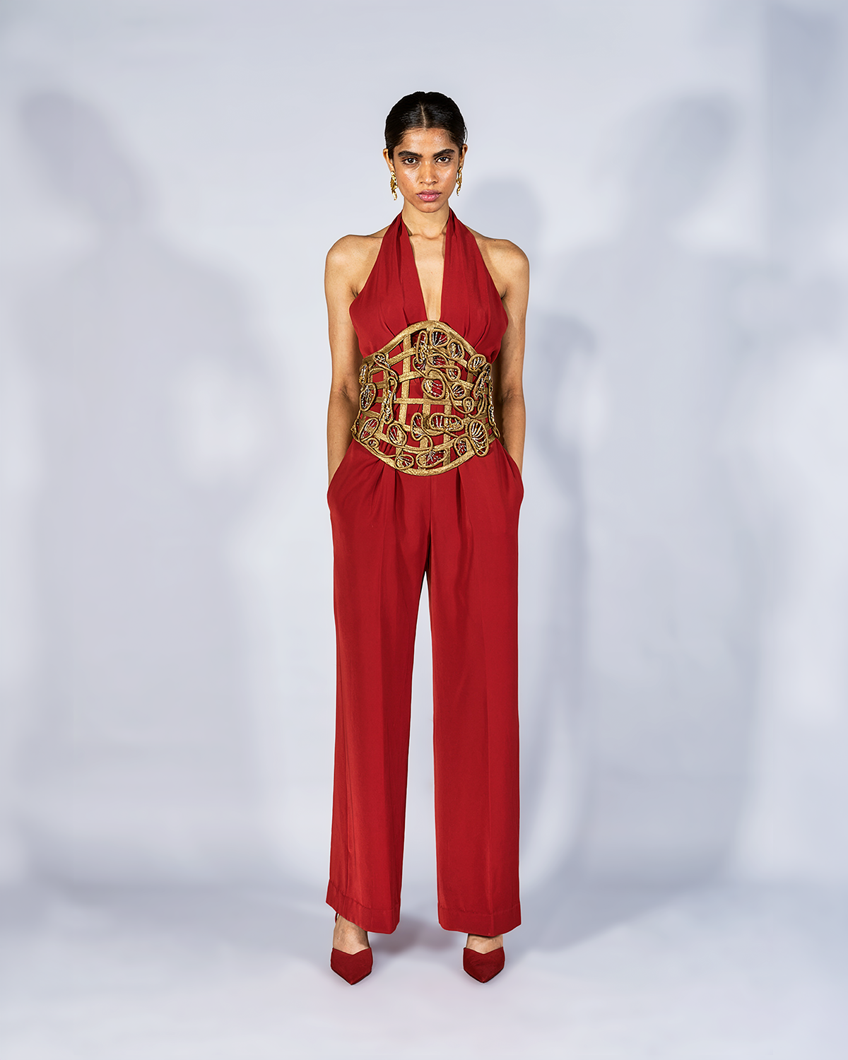 Flame Orange Jumpsuit