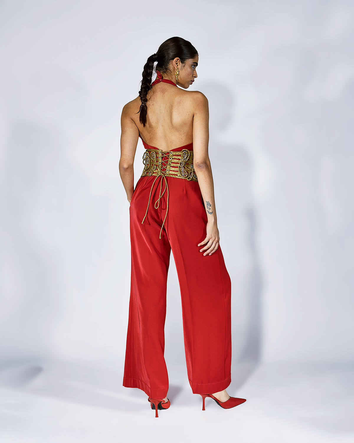 Flame Orange Jumpsuit