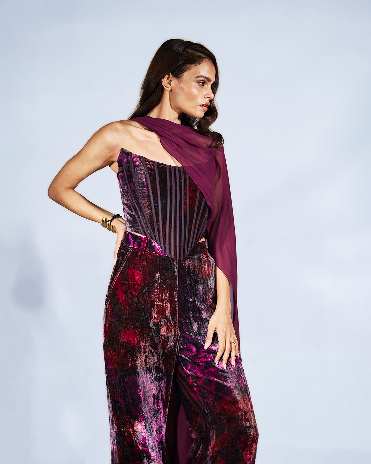Plum Flare Set