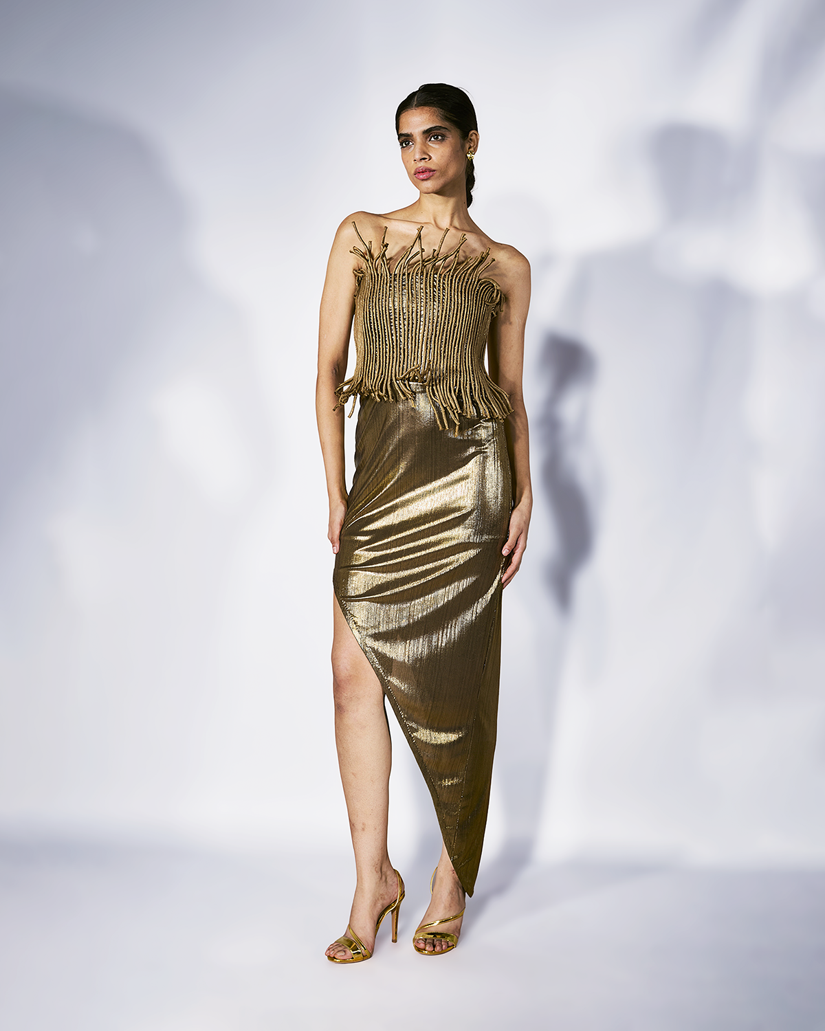 Metallic Muse Dress