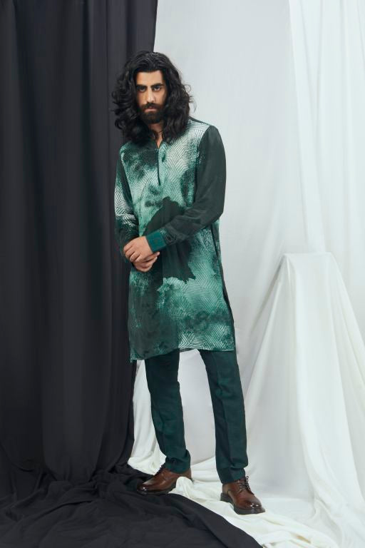 Printed Kurta Set with Pants