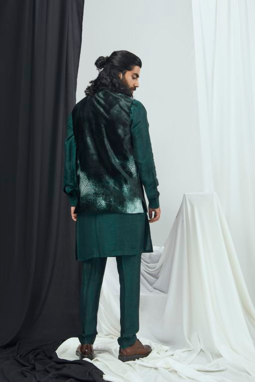 Kurta Set with Bandi - Sale