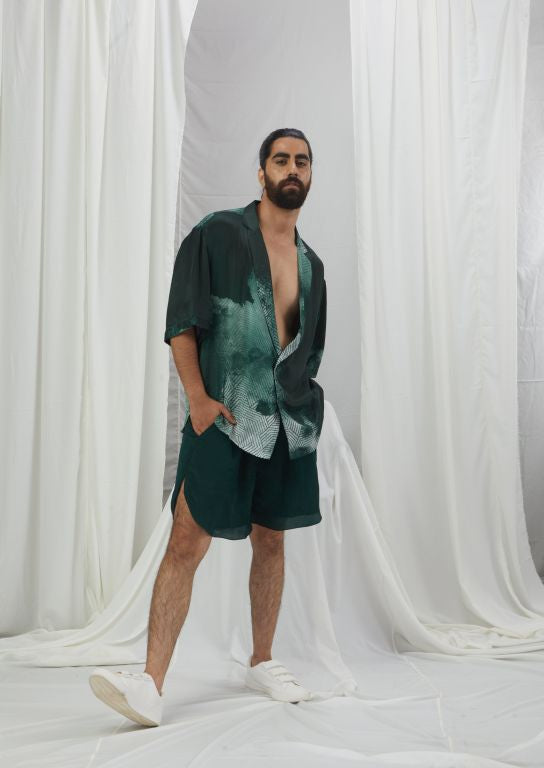 Printed Hawaiian Shirt