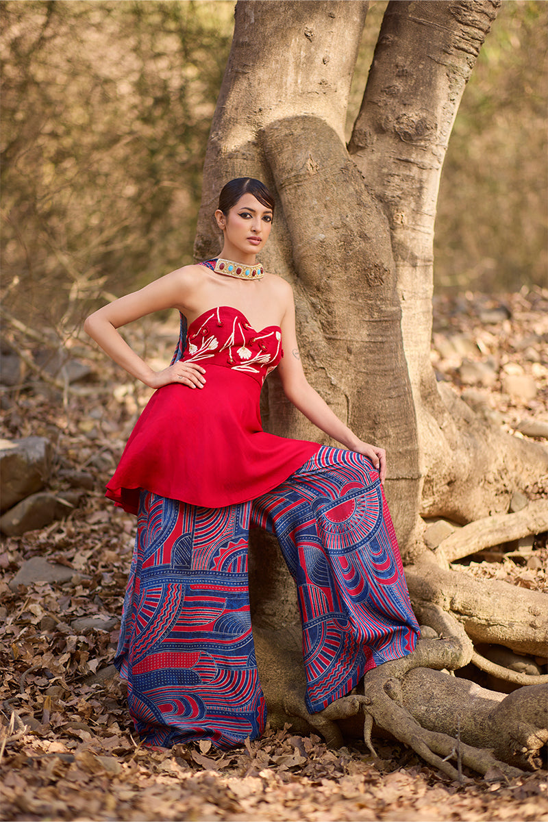 Valor Odyssey Sharara Set