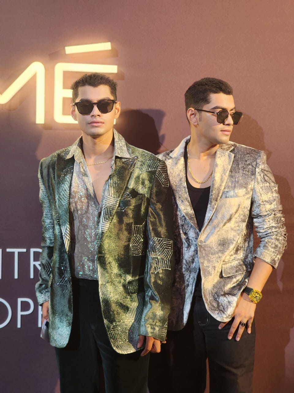 Embriodered Velvet Printed Blazer